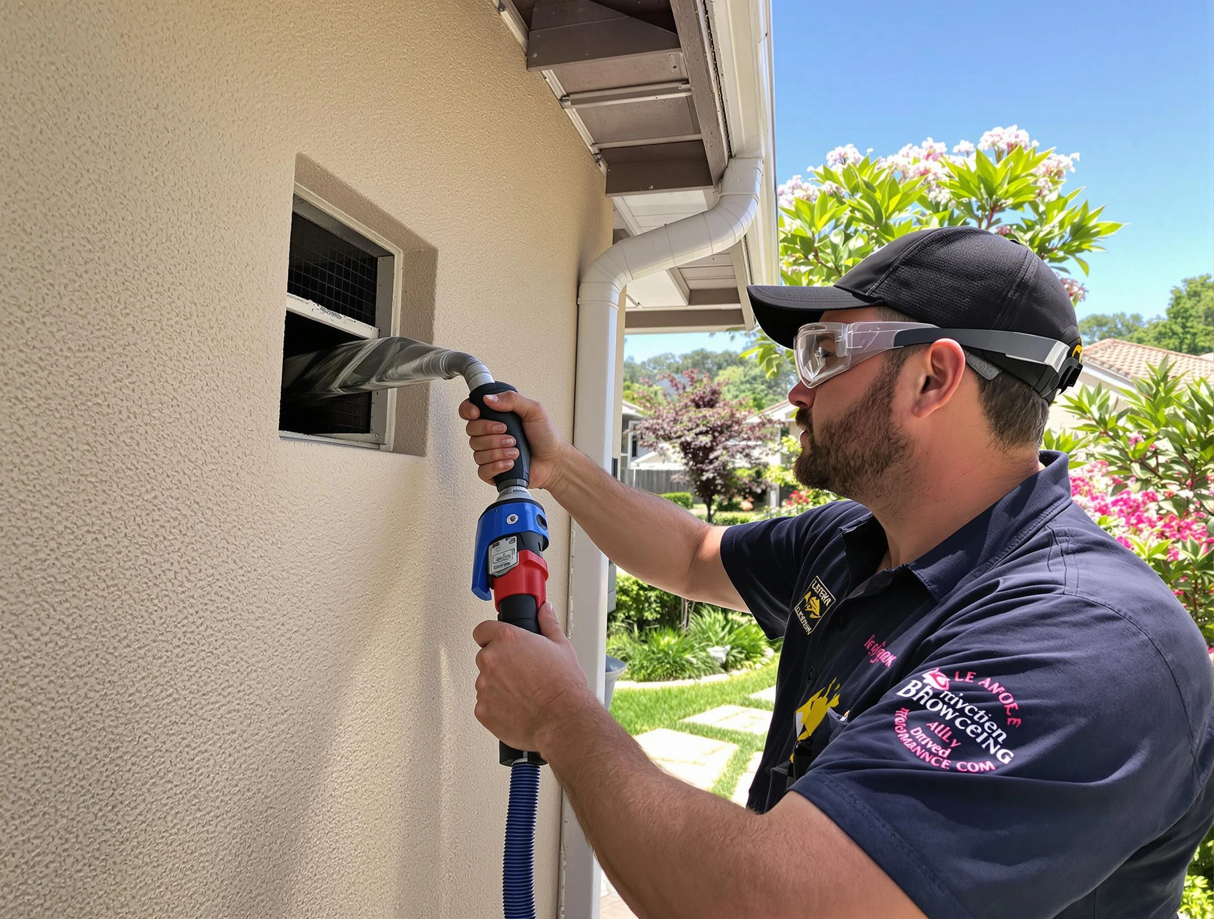 Professional dryer vent cleaning by Rancho Cucamonga Dryer Vent Cleaning in Rancho Cucamonga