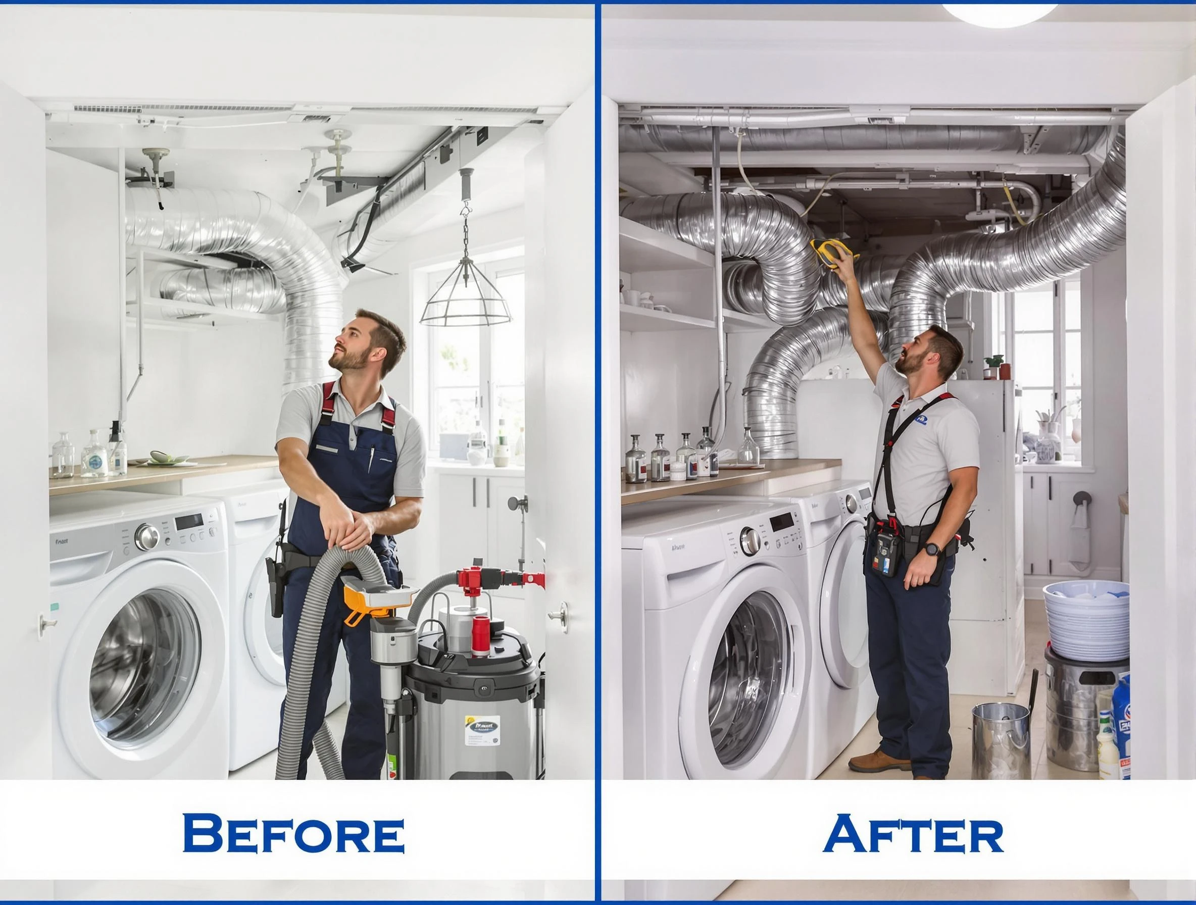 Expert gas dryer vent cleaning by Rancho Cucamonga Dryer Vent Cleaning in Rancho Cucamonga