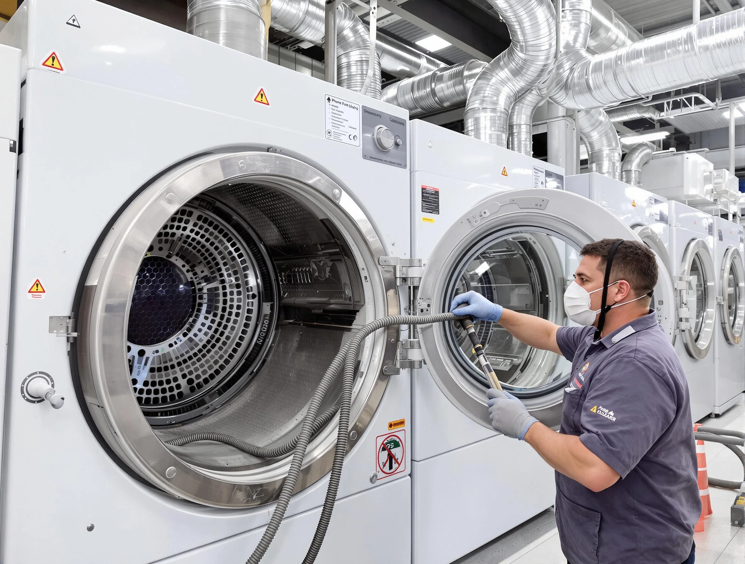 Industrial-grade dryer vent cleaning by Rancho Cucamonga Dryer Vent Cleaning in Rancho Cucamonga